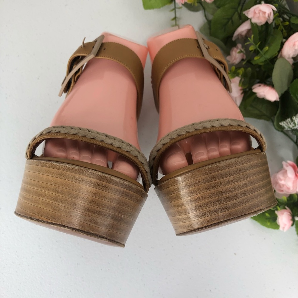 Aquatalia made in Italy cognac shoes size 8.5 (41) - Picture 7 of 8